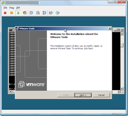 install-vmware-tools-core2